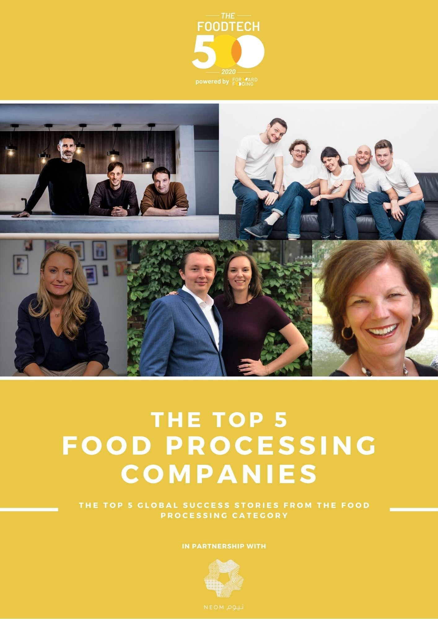 2020 FoodTech 500 Top 5 Food Processing